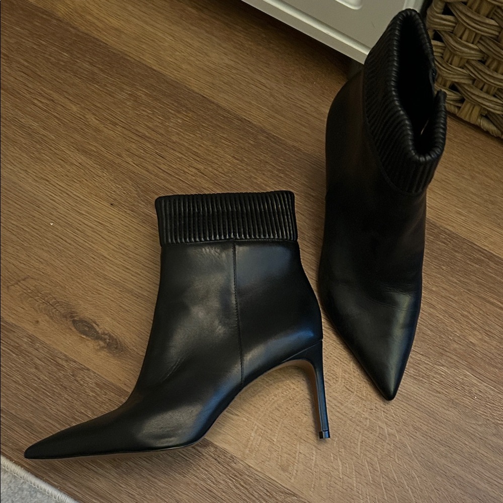 BCBGMaxAzria Black Heeled Boots